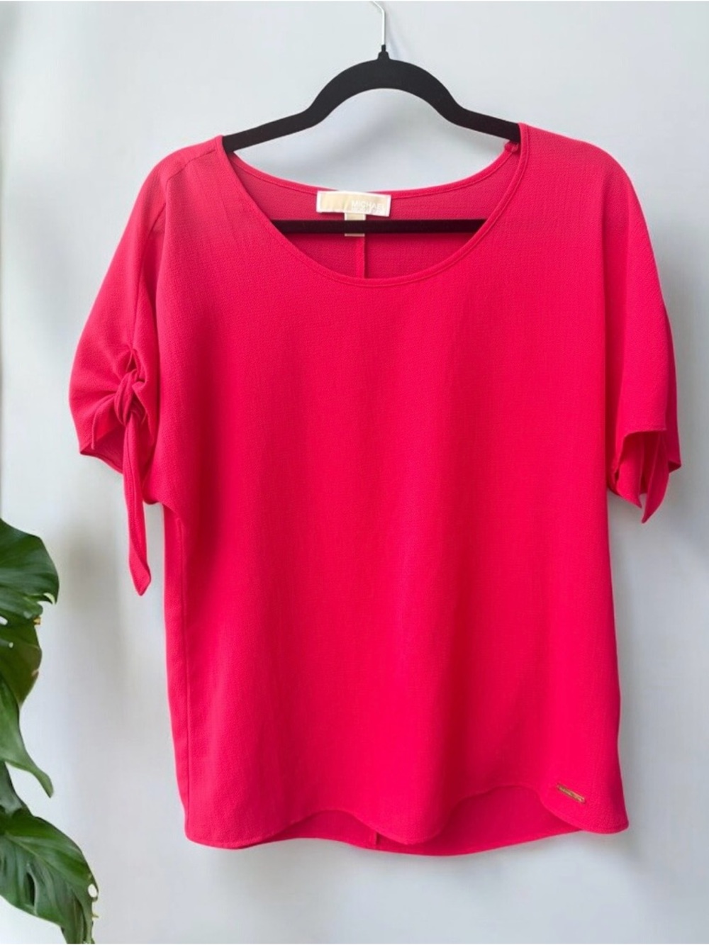 Michael Michael Kors Tie Sleeve Blouse Small